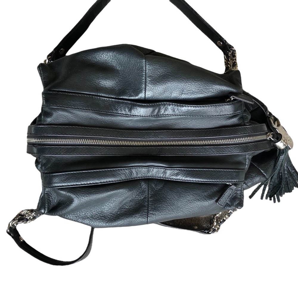 B. Makowsky Black, butter soft handbag - Picture 6 of 11